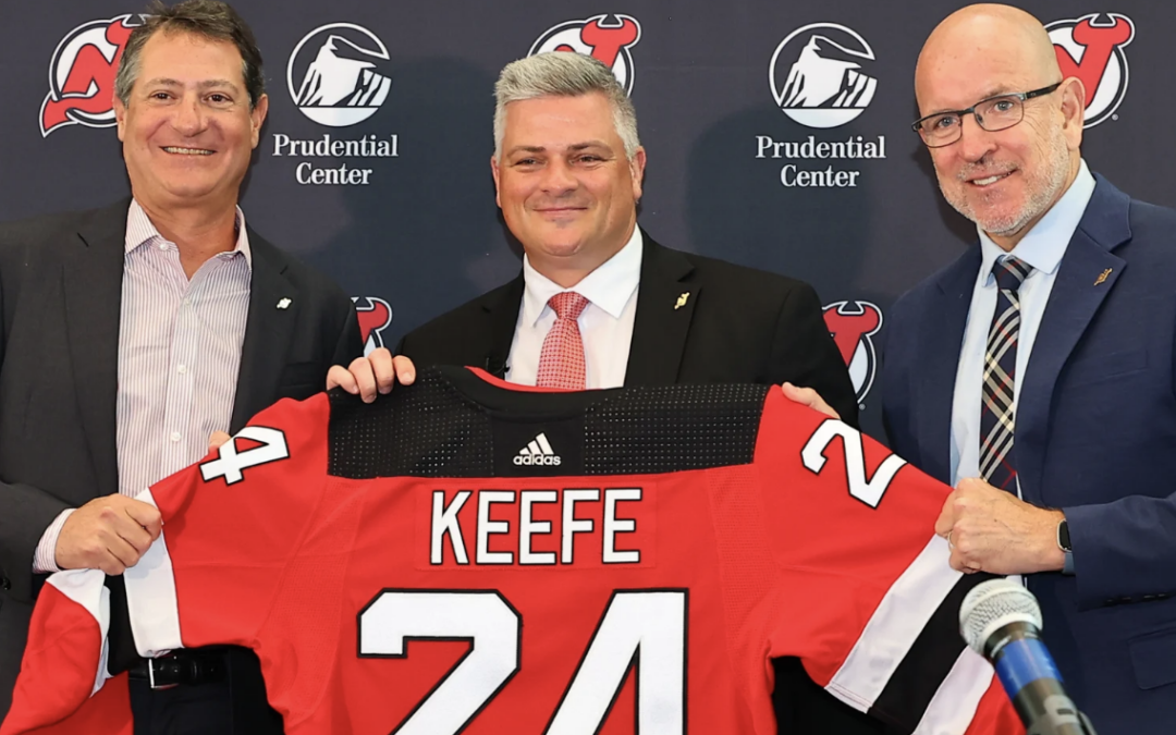 Keefe says ‘vision is to win the Stanley Cup’ with Devils